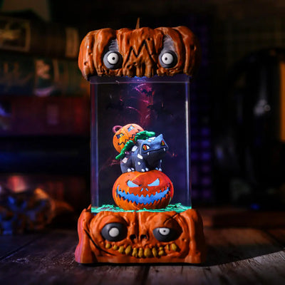 Bulbasaur Pokémon Halloween Resin Lamp