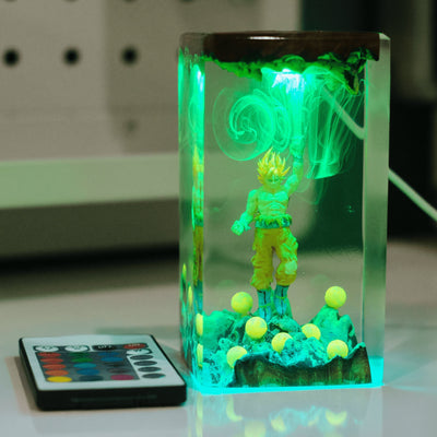 Son Goku Resin Lamp