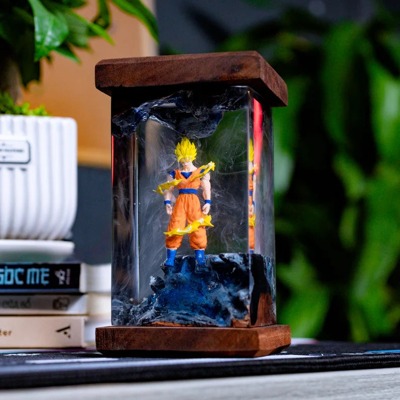 Super Saiyan Goku Dragon Ball Resin Lamp