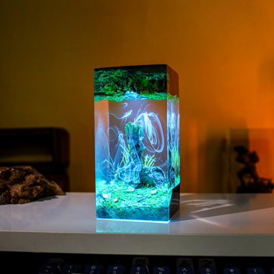 Baby Groot Epoxy Night Lamp