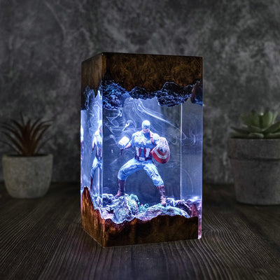 Captain America Night Light