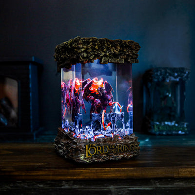 Lord of the Rings Gandalf Vs the Balrog Diorama Lamp