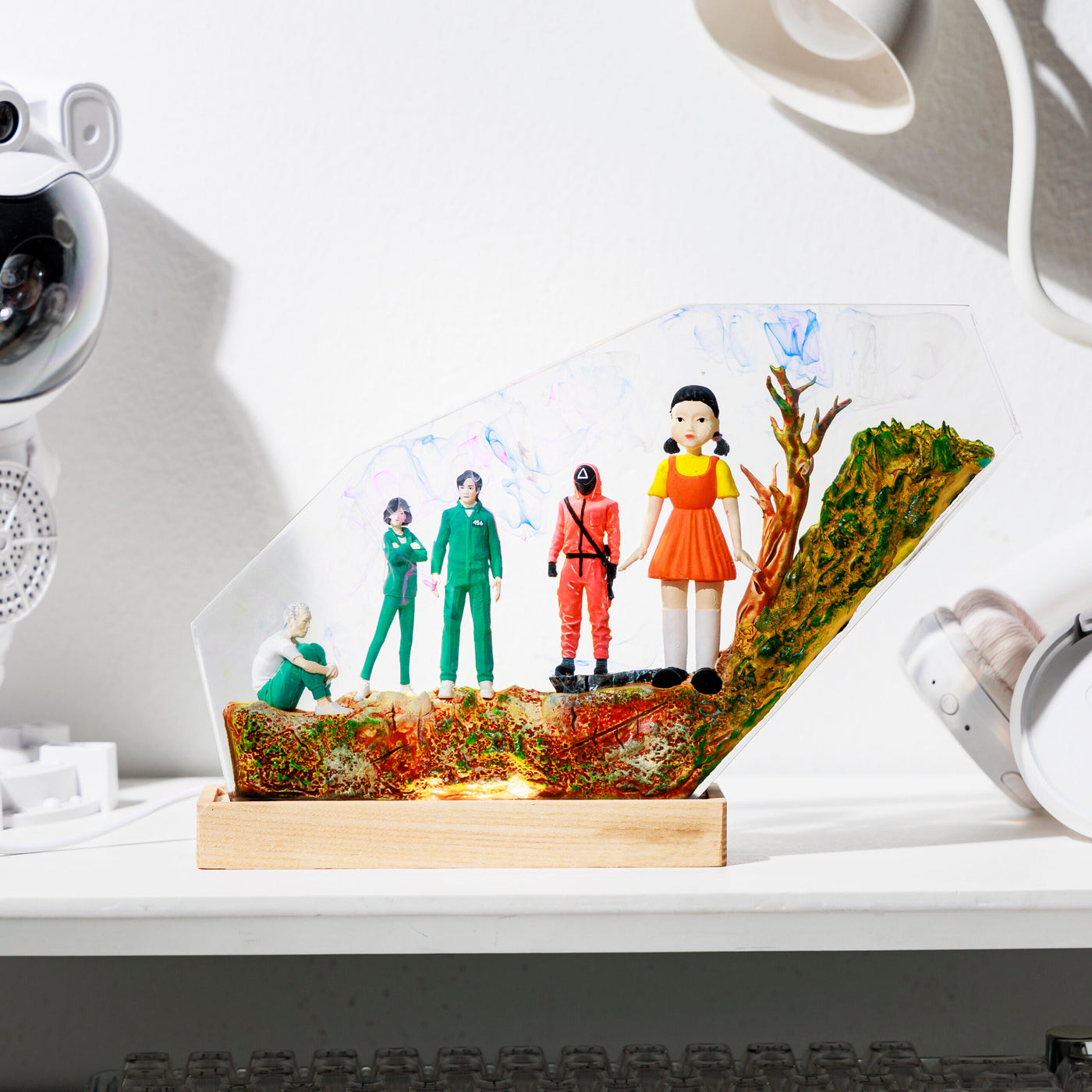 Squid Game Showdown Resin Lamp