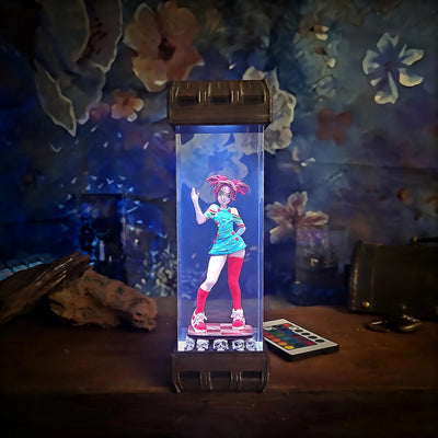 Freddy Girl Five Nights Style Resin Lamp