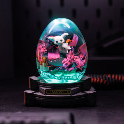 Mimikyu Pokemon Resin Lamp Egg