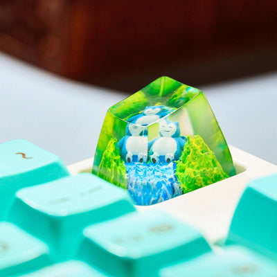 Pokemon - Snolax Artisan Keycap  9