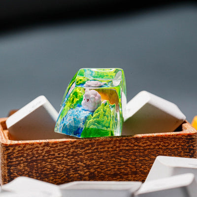 Pokemon - Swirlix Artisan Keycap