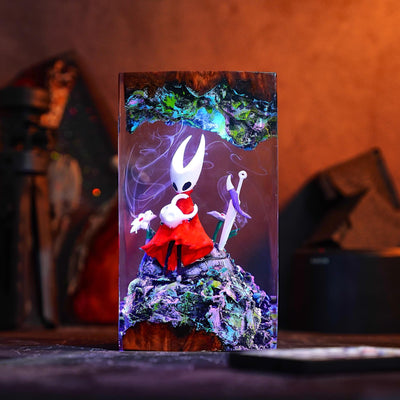 Silksong Hornet Hollow Knight Resin Lamp Ver 3