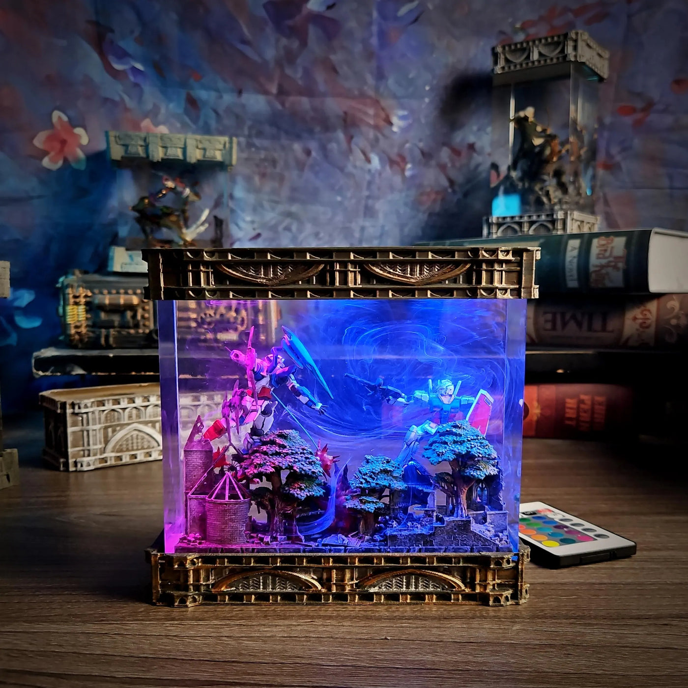 Gundam Battle Resin Lamp
