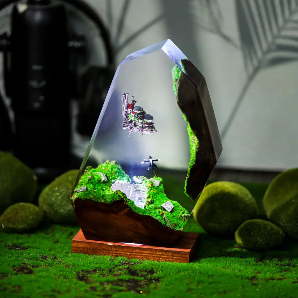 Turnip Head Howl's Moving Castle Resin Lamp