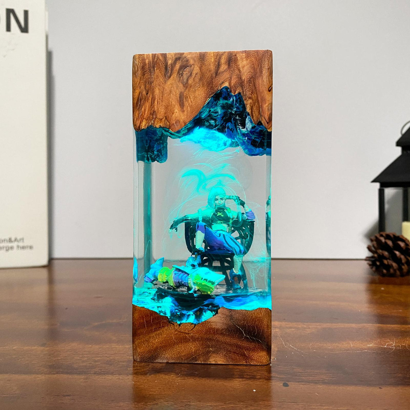 Jinx League of Legends Resin Lamp