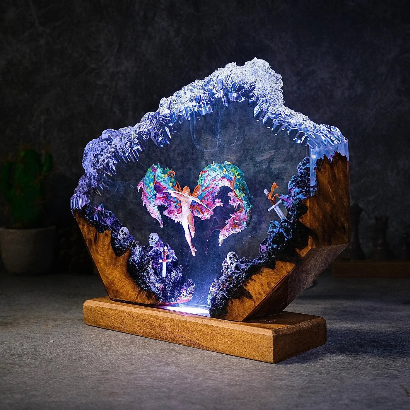 Malenia Elden Ring Resin Lamp 2