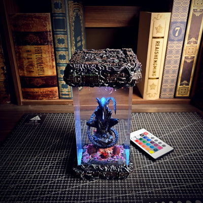 Alien Space Monster Resin Lamp