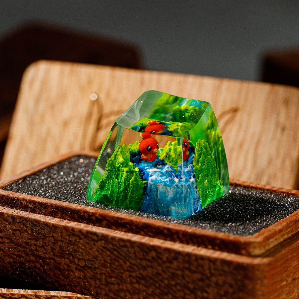 Pokemon - Torchic Artisan Keycap