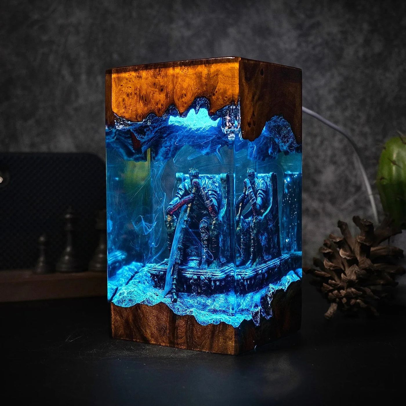 Yhorm the Giant Dark Souls Resin Lamp