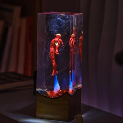 Iron Man Resin Lamp