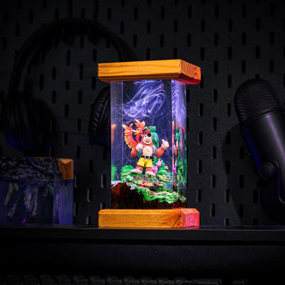 Banjo-Kazooie Pokemon Epoxy Lamp