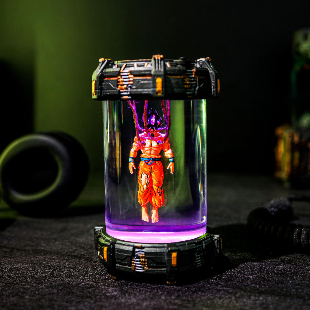 Dragon Ball Goku in a Healing Chamber Lamp