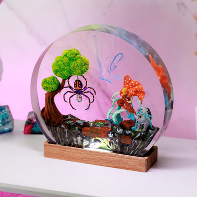 Zenitsu Demon Slayer Kimetsu no Yaiba Resin Lamp