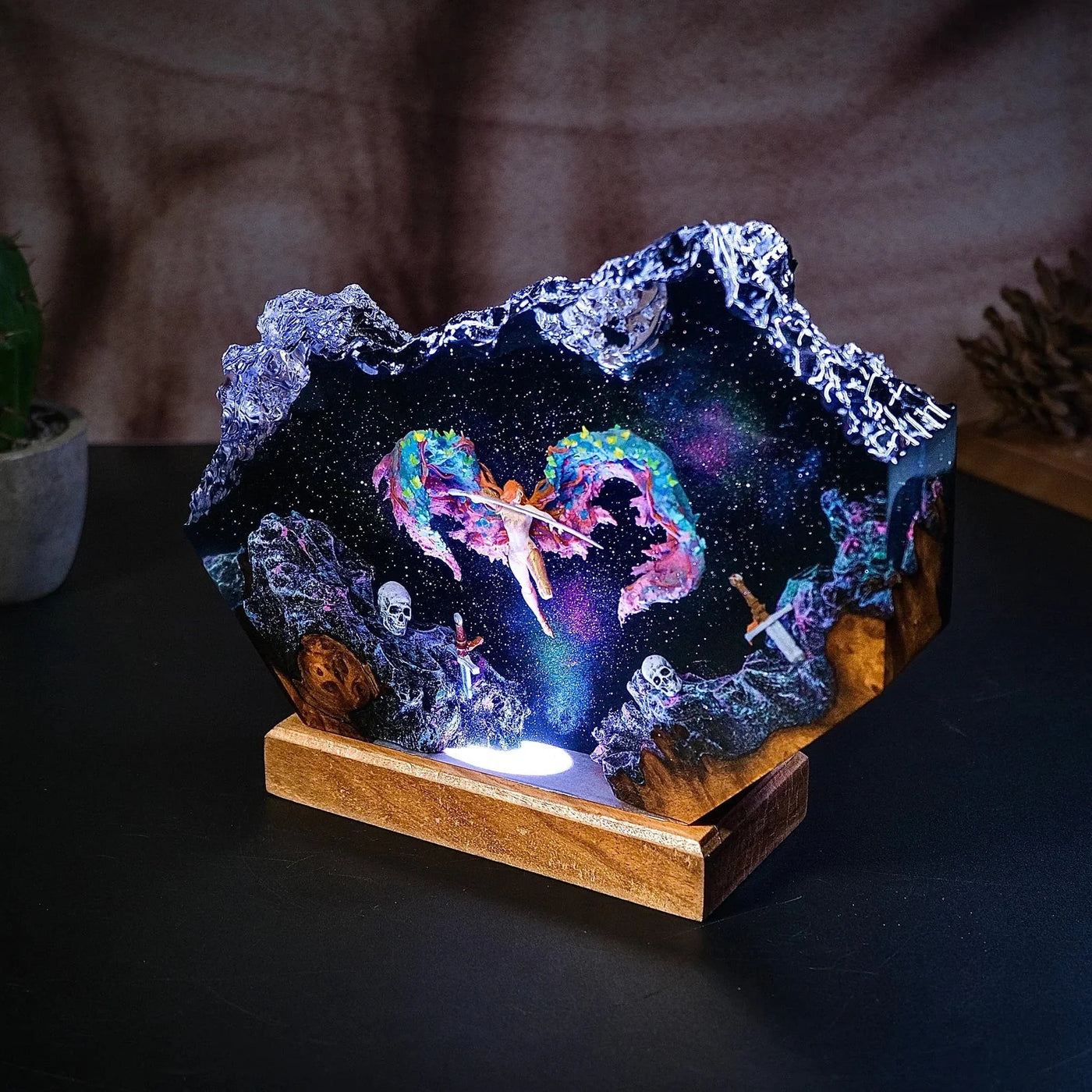 Malenia Elden Ring Resin Lamp