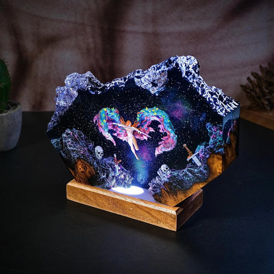 Malenia Elden Ring Resin Lamp
