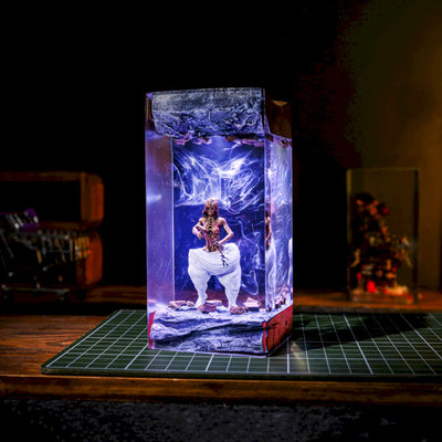 Self-Made Women Statue Epoxy Night Lamp