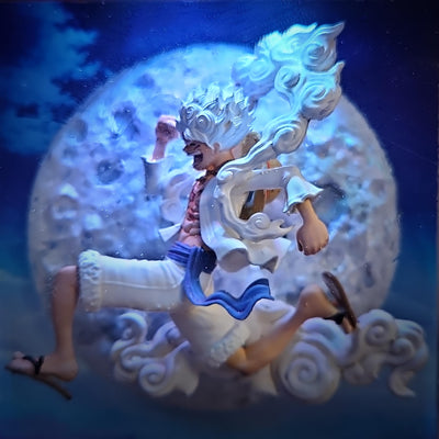 Luffy Bounce Man Nika One Piece Resin lamp