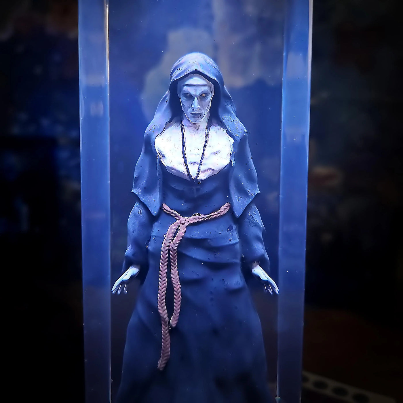The Nun Valak Resin Lamp