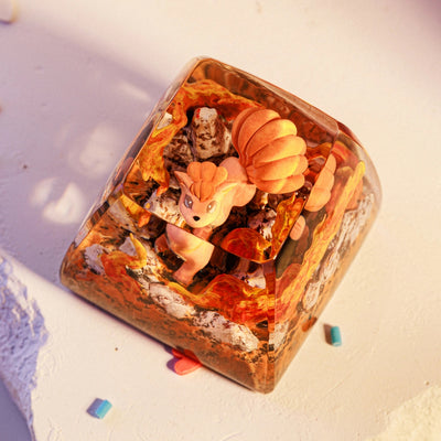 Pokemon - Vulpix Artisan Keycap