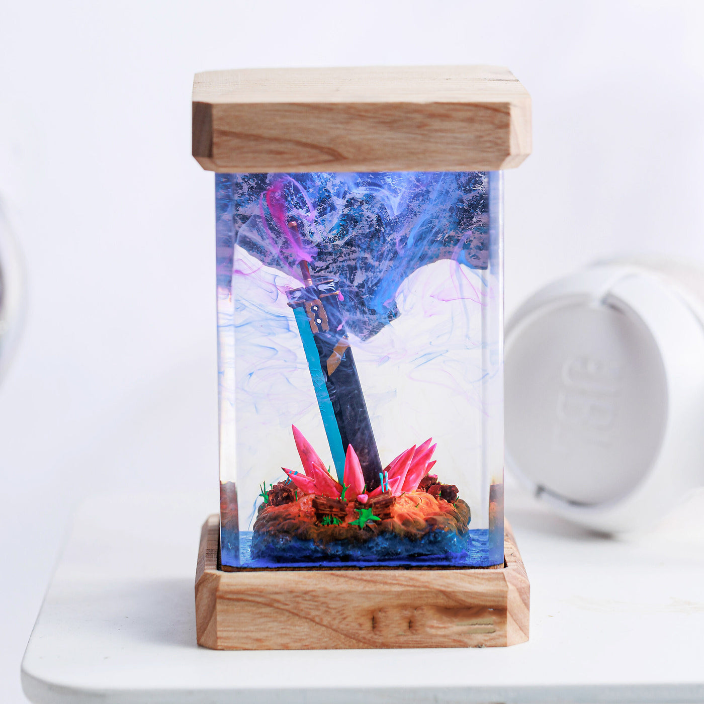 Buster Sword Resin Epoxy lamp