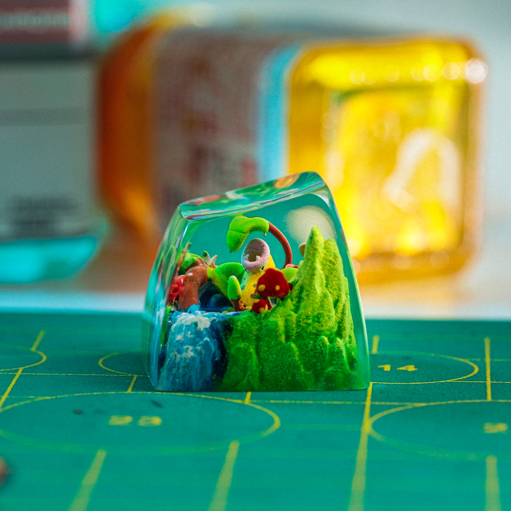 Pokemon - Victreebel Artisan Keycap  3