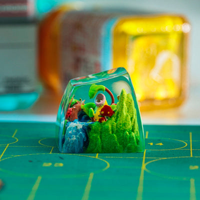 Pokemon - Victreebel Artisan Keycap  3