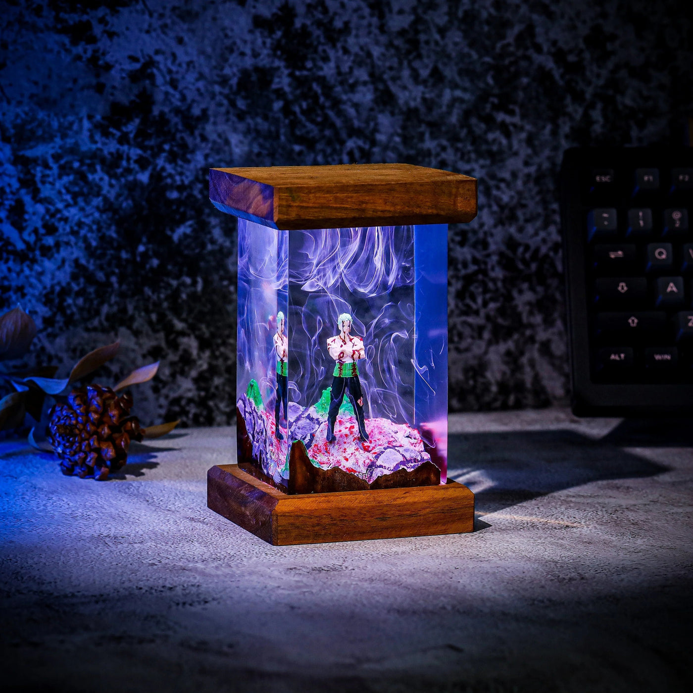Zoro One Piece Resin Lamp