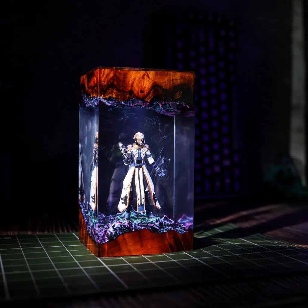 Warlock Iron Banner Destiny Resin Lamp