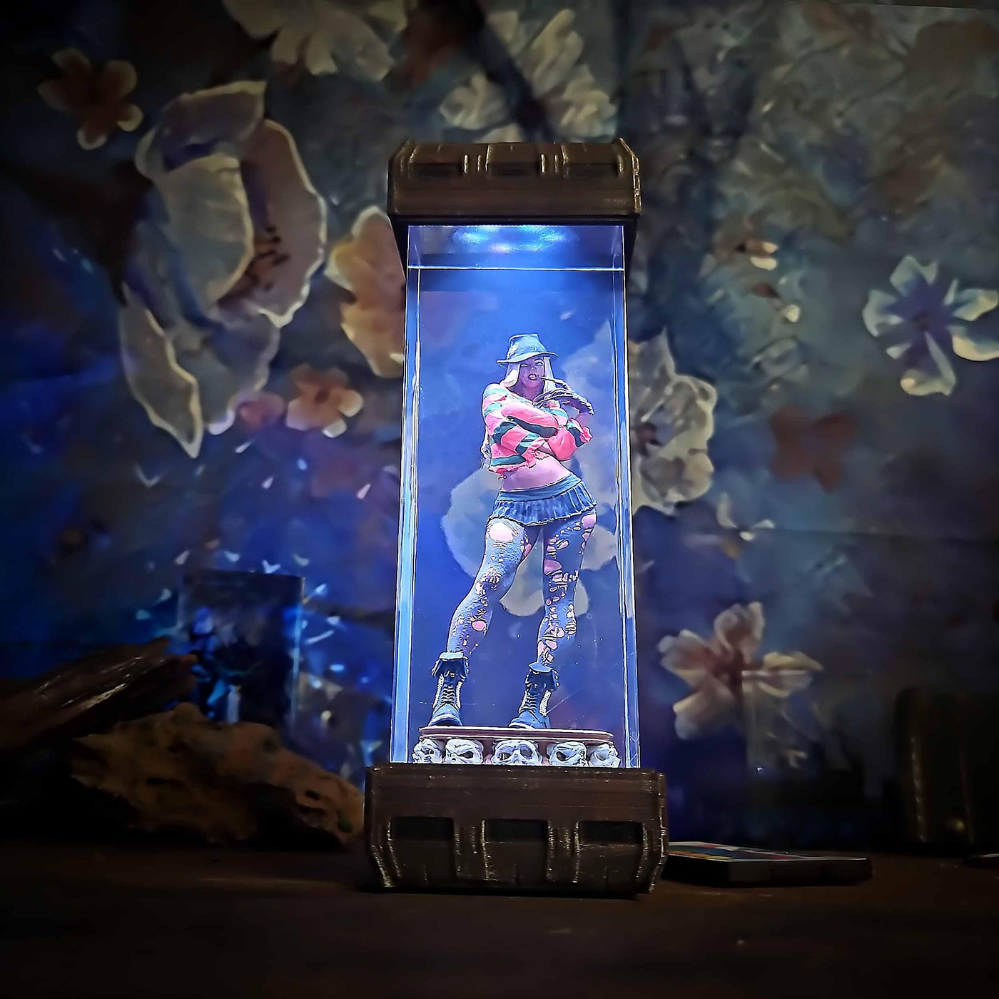 Jason Girl Horror Resin Lamp