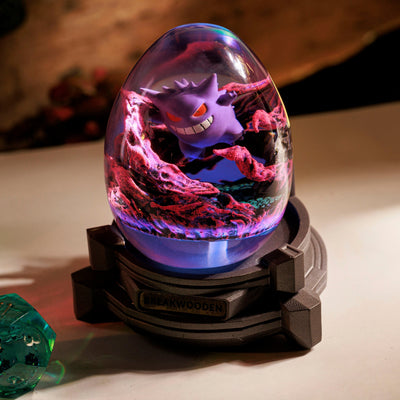 Marvelous Gengar Resin Lamp Egg