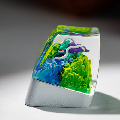 Pokemon - Suicune Artisan Keycap  6