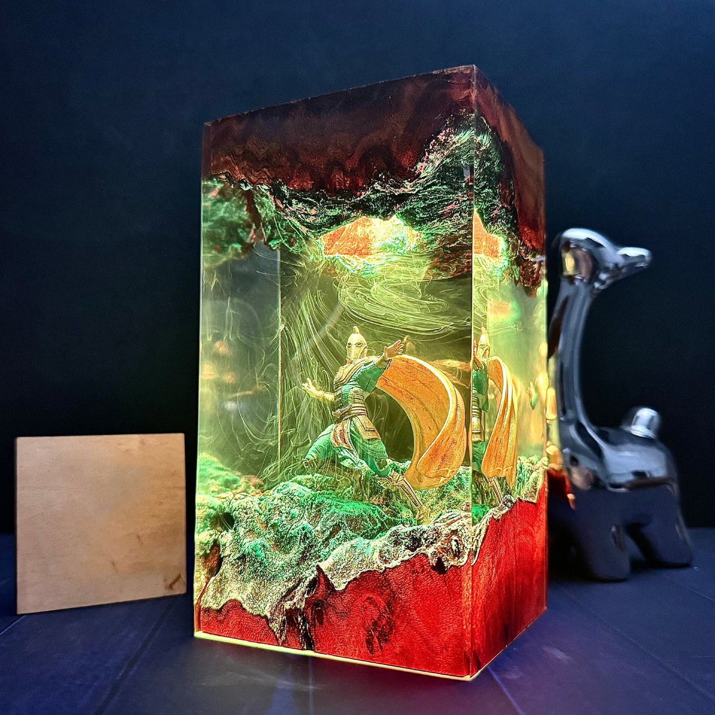 Moon Knight Marvel Resin Lamp