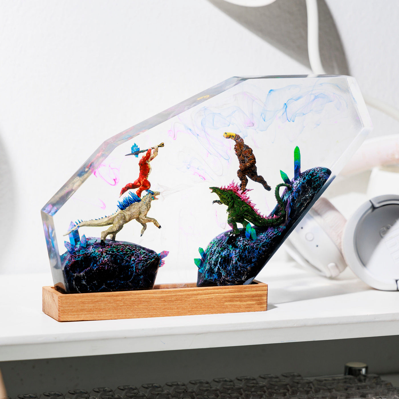 Skar King Shimo Godzilla x Kong: The New Empire Resin Lamp