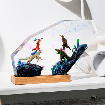 Skar King Shimo Godzilla x Kong: The New Empire Resin Lamp