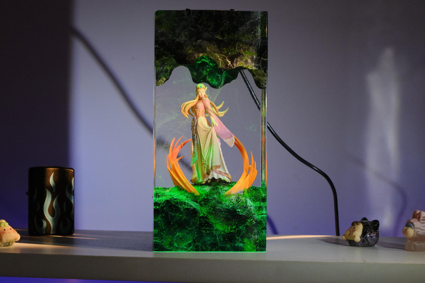 Princess Zelda Resin Lamp