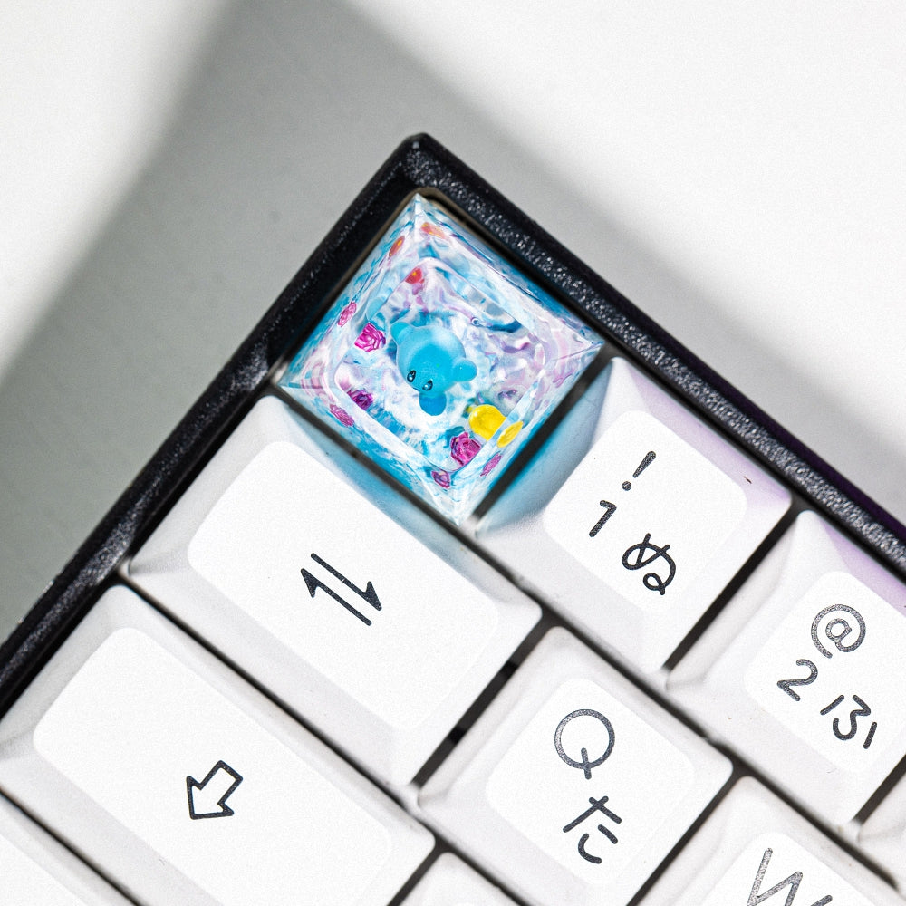 Pokemon - Suicune Artisan Keycap  3