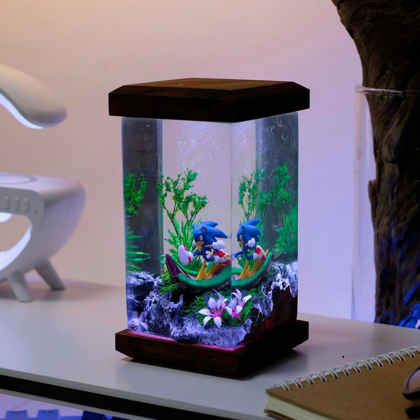 Sonic the Hedgehog Racing Resin Lamp