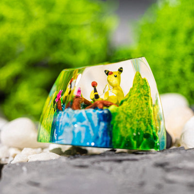 Pokemon - Ampharos Artisan Keycap