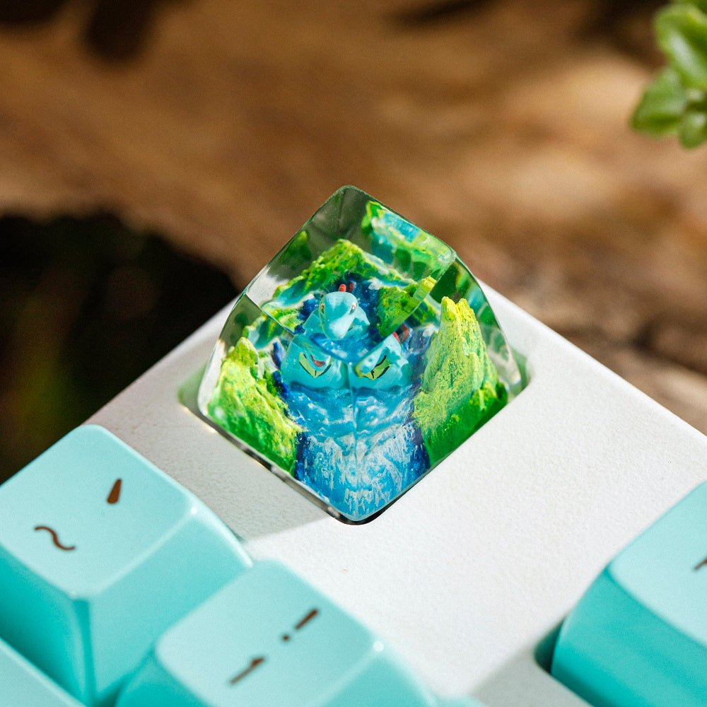 Pokemon - Totodie Artisan Keycap