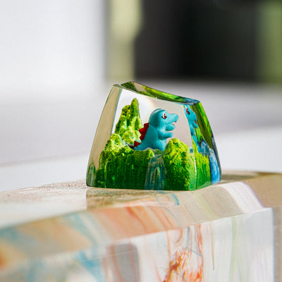 Pokemon - Totodile Artisan Keycap