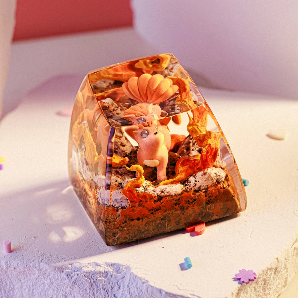 Pokemon - Vulpix Artisan Keycap