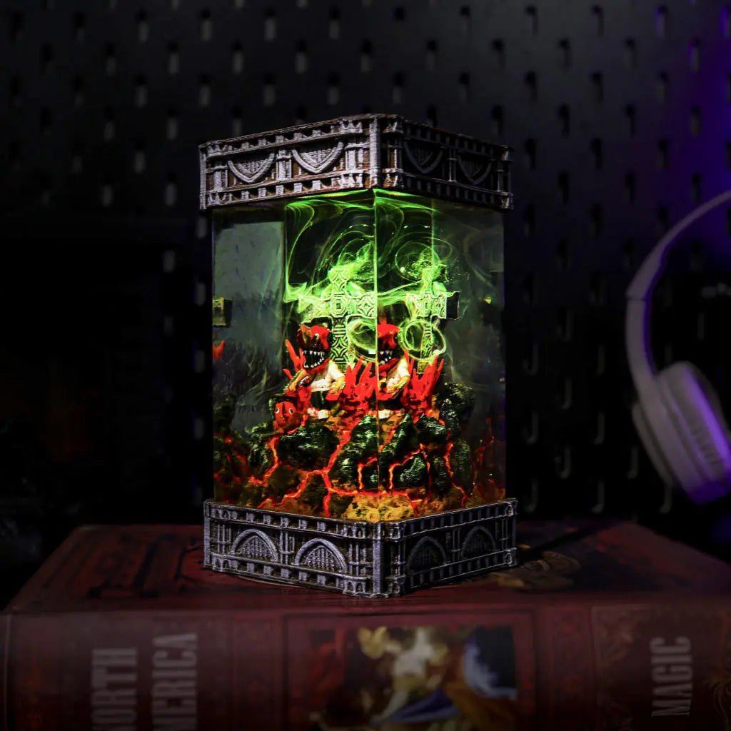 Chainsaw Man & Pochita Resin Lamp