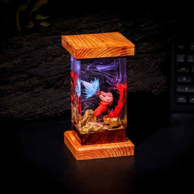 Goku Kamehameha Dragon Ball Resin Lamp