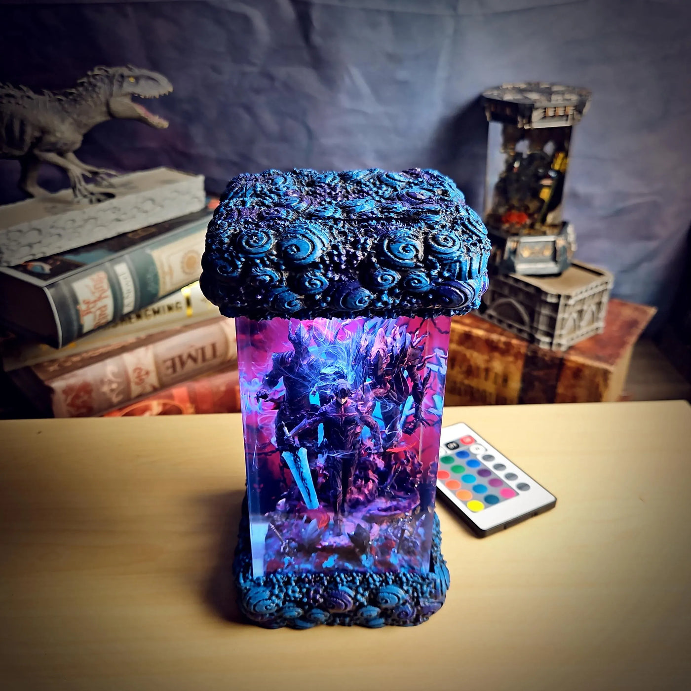 Sung Jinwoo vs Igris Beru Solo Leveling Resin lamp